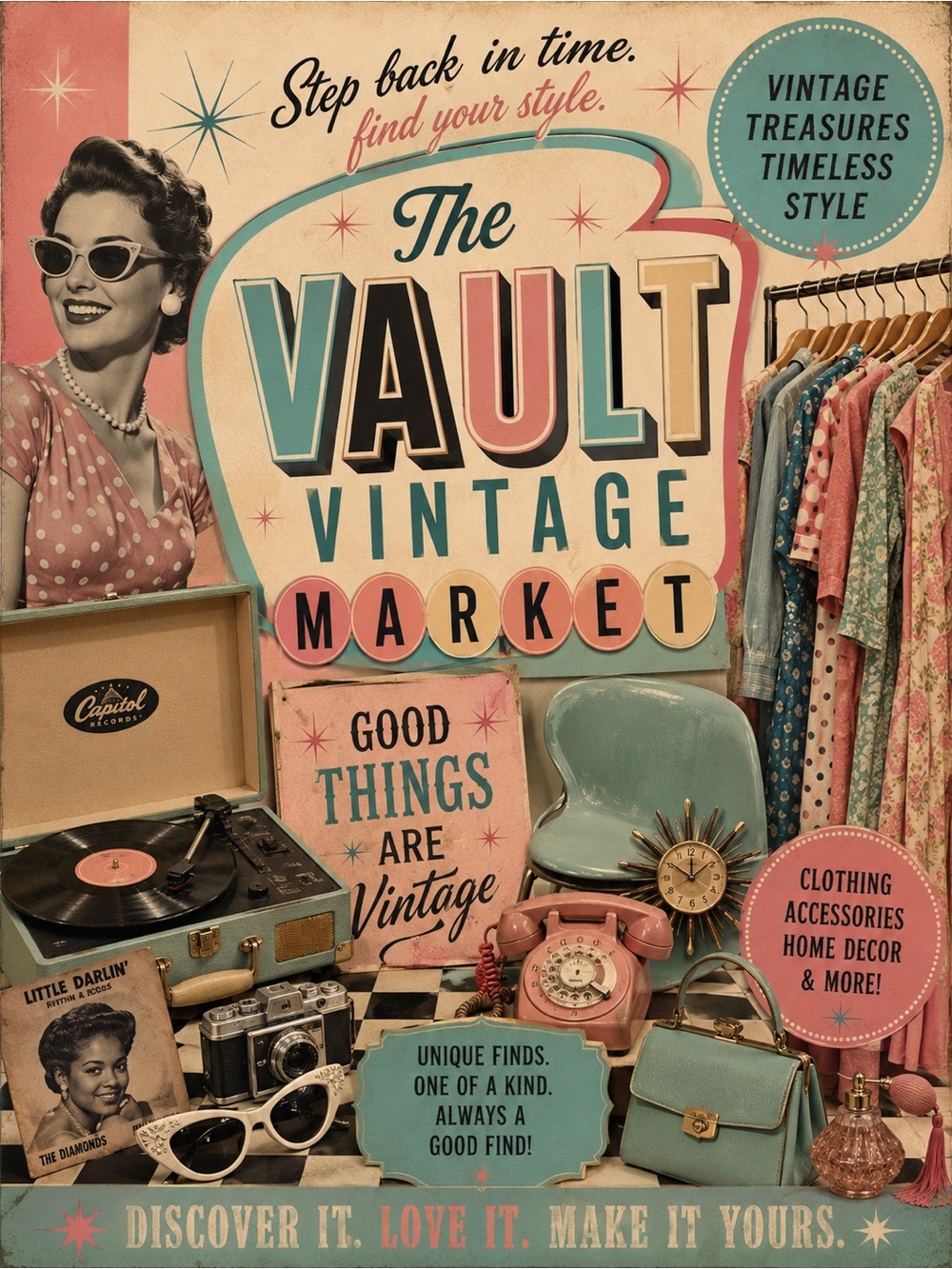 The Vault ~ Vintage Market ~ Sunday 11/1 - Picture 5 of 9